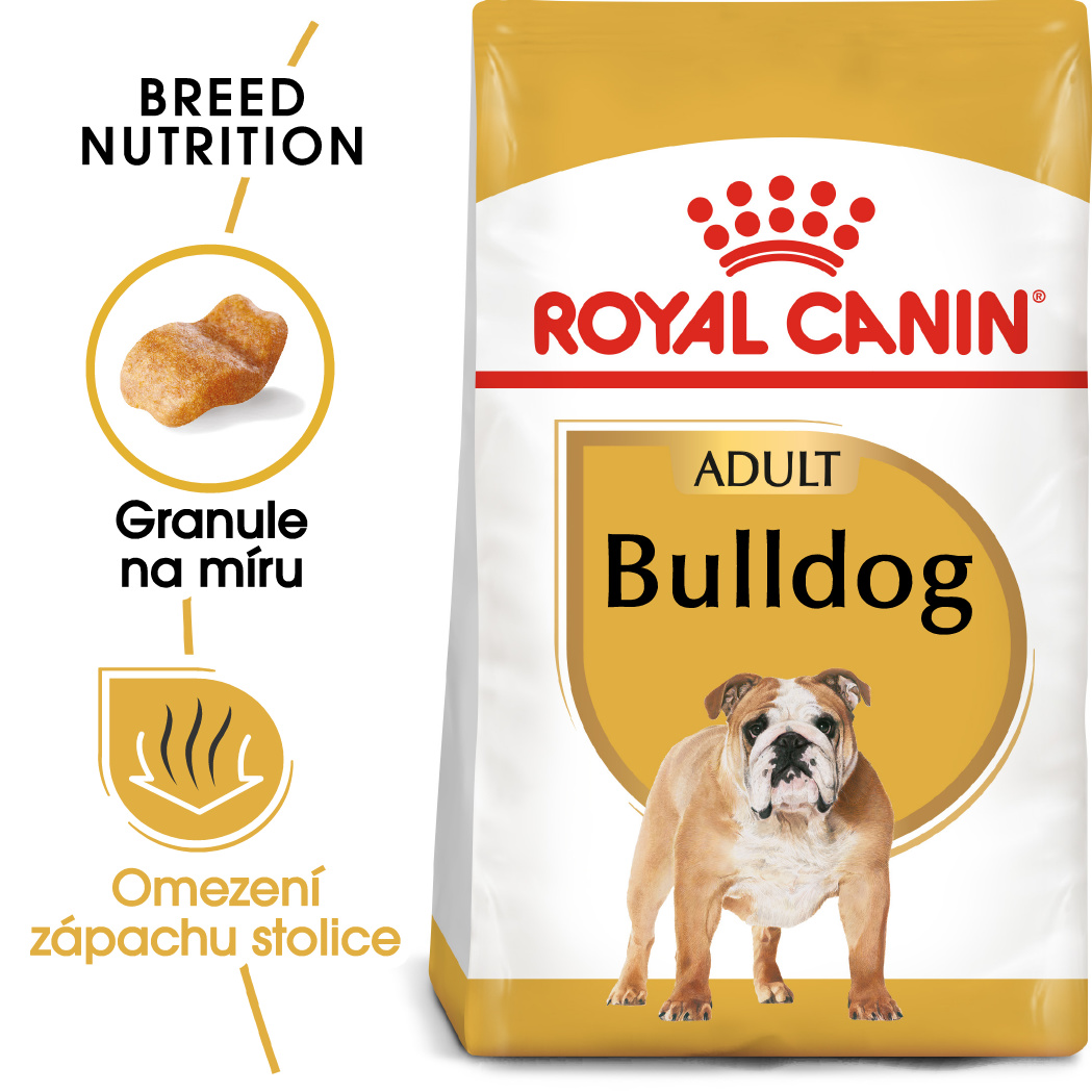 Royal Canin Bulldog Adult - granule pro dospělého buldoka - 3kg