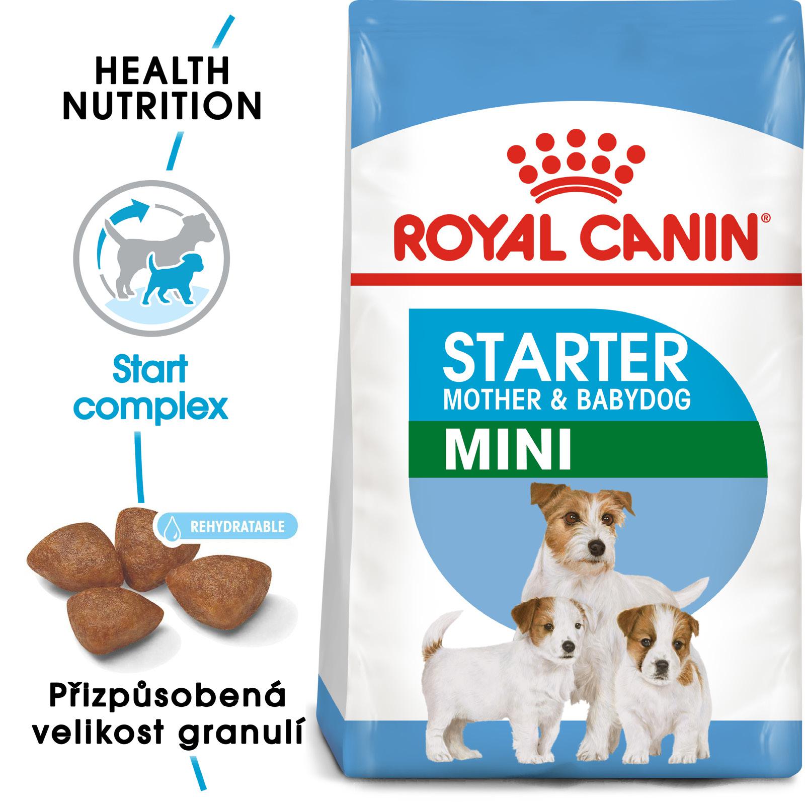 Royal Canin Mini Starter - granule pro březí nebo kojící feny a štěňata - 1kg