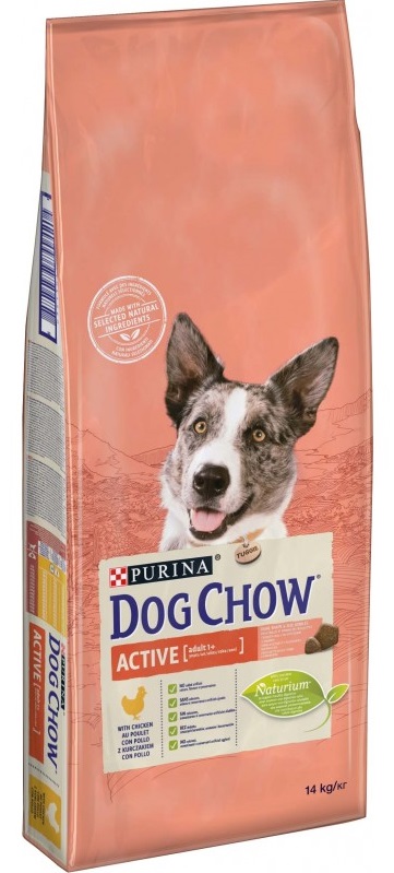 PURINA dog chow ACTIV kuřecí - 2 x 14kg