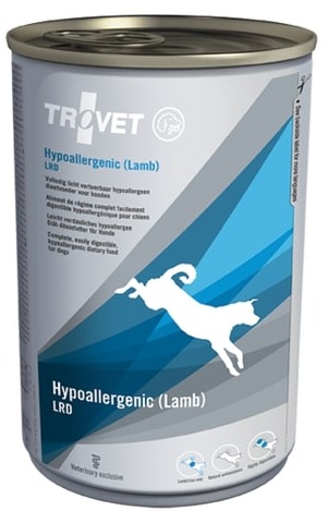 Trovet  dog (dieta) Hypoallergenic (Lamb) LRD  konzerva - 400g