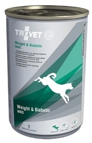 Trovet  dog (dieta)  Weight a Diabetic WRD  konzerva - 400g