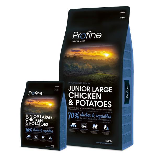 E-shop PROFINE JUNIOR LARGE Chicken/Potatoes - 15kg