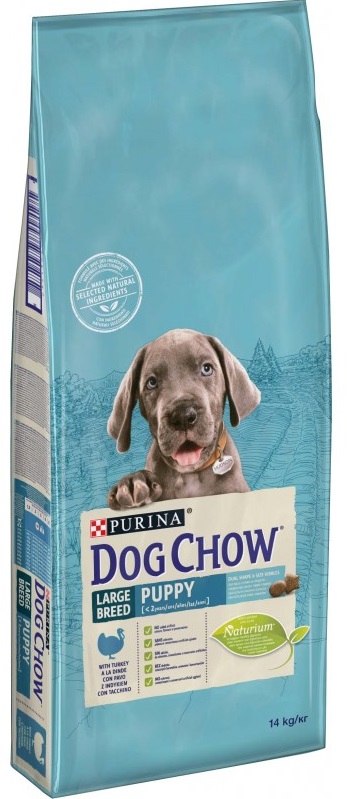 PURINA dog chow PUPPY LARGE - 14kg