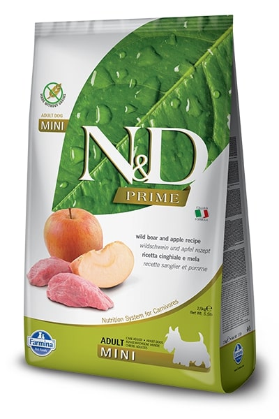E-shop N&amp;D dog PRIME ADULT MINI boar/apple - 2,5kg
