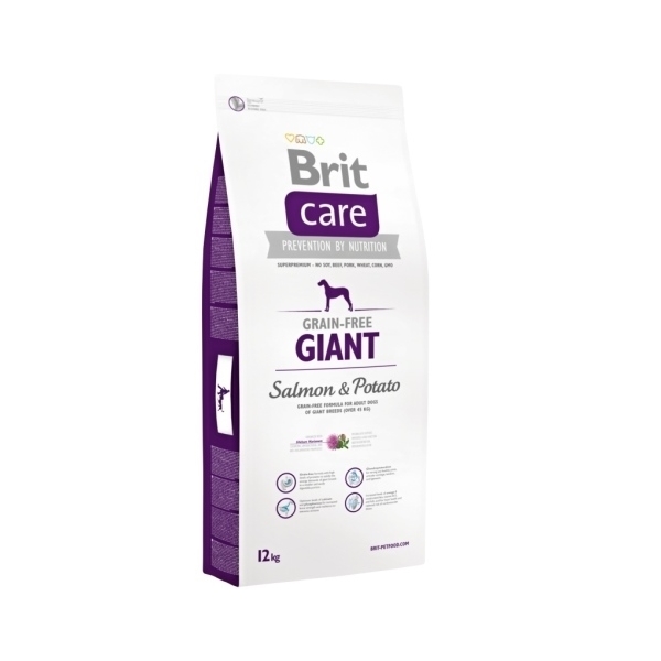 Brit Care dog Grain Free Giant Salmon & Potato - 1kg