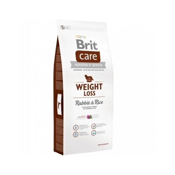 Brit Care dog Weight Loss Rabbit & Rice - 1kg
