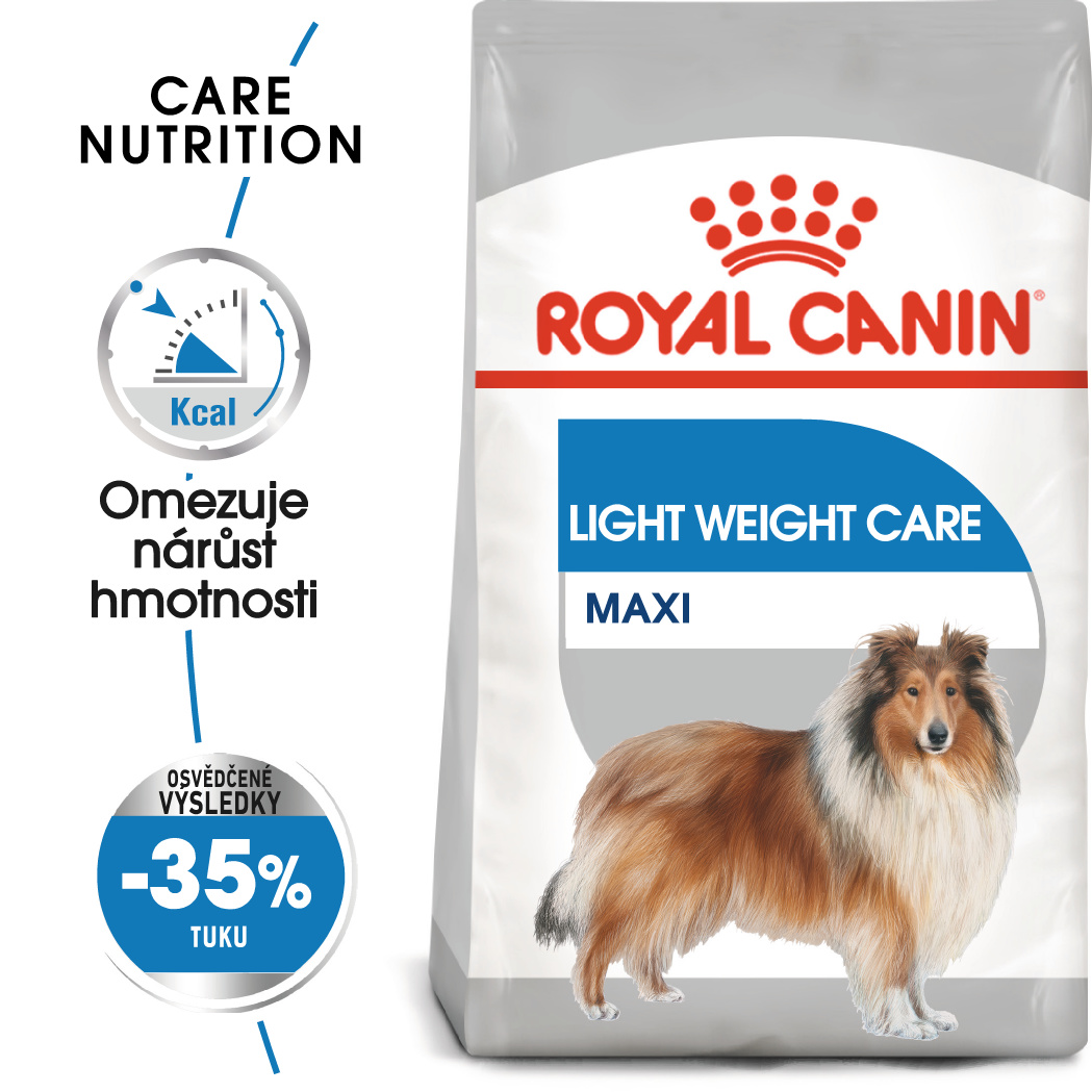 Royal Canin Maxi Light Weight Care - dietní granule pro velké psy - 10kg