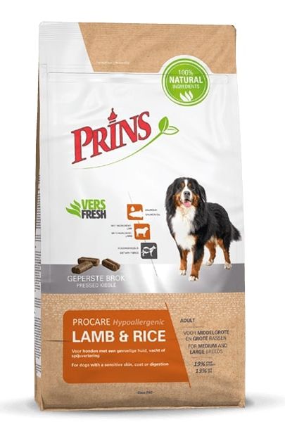 E-shop PRINS ProCare LAMB/rice hypoalergenní - 15kg