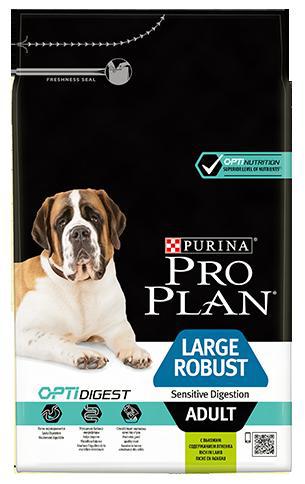 PROPLAN new ADULT LARGE robust Sensitive Digestion - 14kg