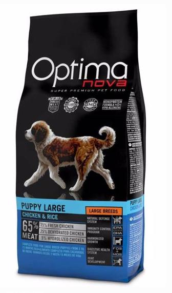 E-shop OPTIMAnova dog PUPPY LARGE - 2kg