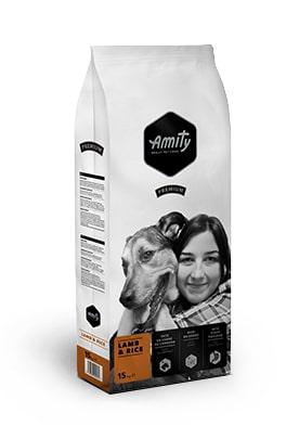 E-shop Amity premium dog LAMB/rice - 3x15kg