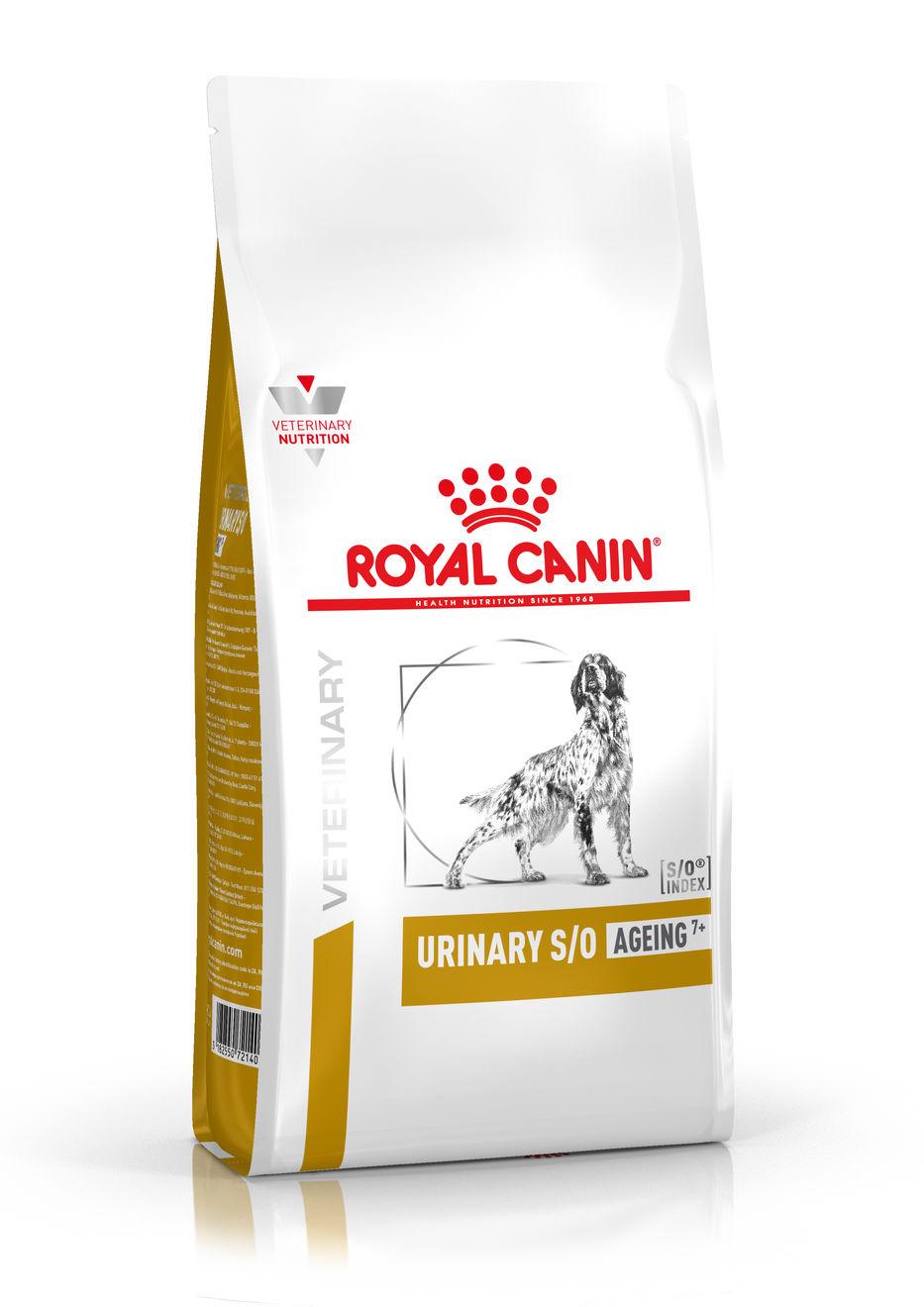 E-shop RC Veterinary Health Nutrition Dog URINARY S/O Ageing 7+ - 3,5kg