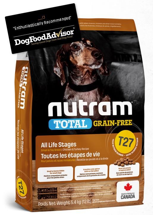 E-shop NUTRAM dog T27 - TOTAL GF SMALL chicken/turkey - 2kg