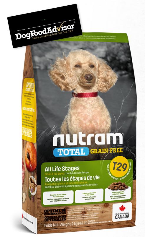 E-shop NUTRAM dog T29 - TOTAL GF SMALL lamb/lentils - 2kg
