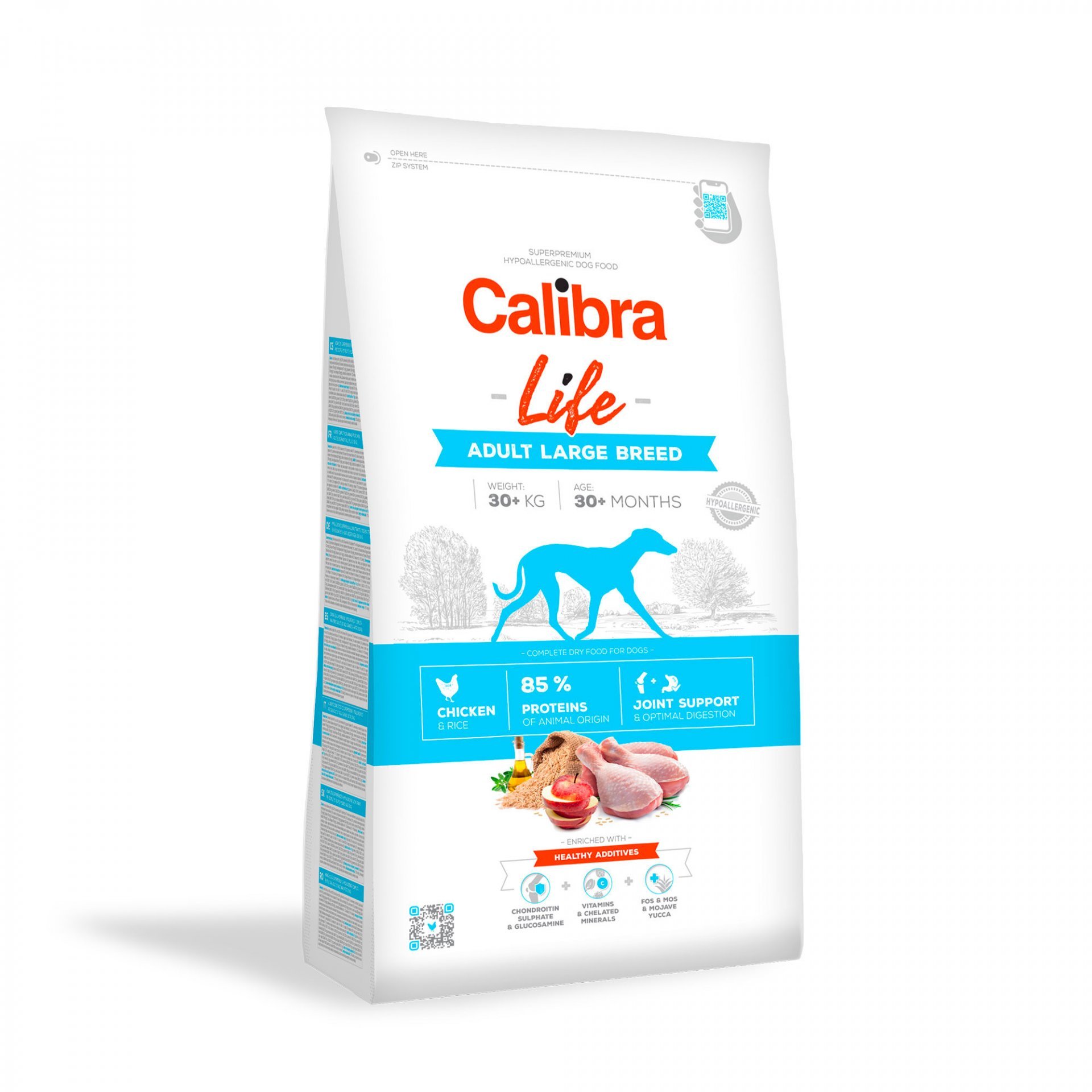 E-shop CALIBRA dog LIFE ADULT large CHICKEN - 12kg