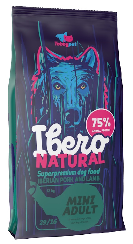 E-shop Ibero Natural dog MINI ADULT - 2x12kg