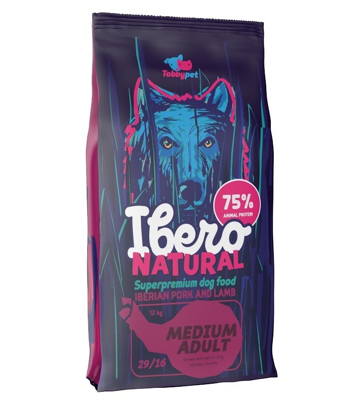 Ibero Natural Dog Medium Adult - 12kg