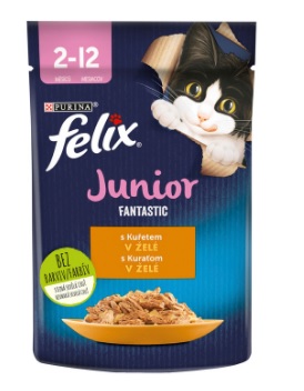 FELIX kapsa FANTASTIC v želé 85g - Junior - s kuřecím