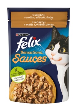 FELIX kapsa Sensations Sauces 85g - S krůtou