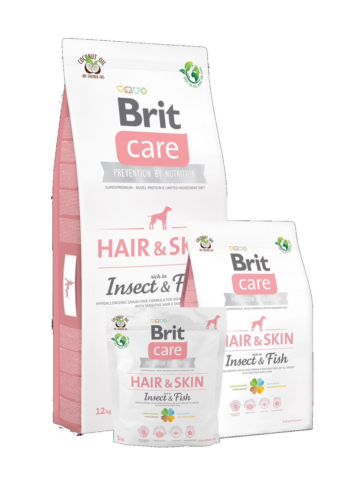 Brit Care Dog Hair & Skin Insect&Fish 12 kg