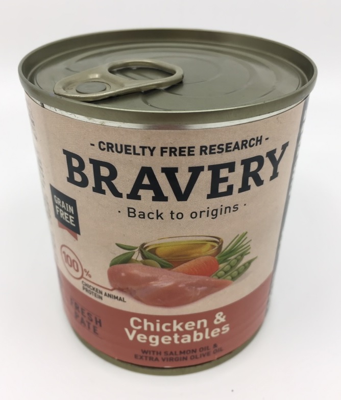 Bravery dog konzerva ADULT CHICKEN - 290g