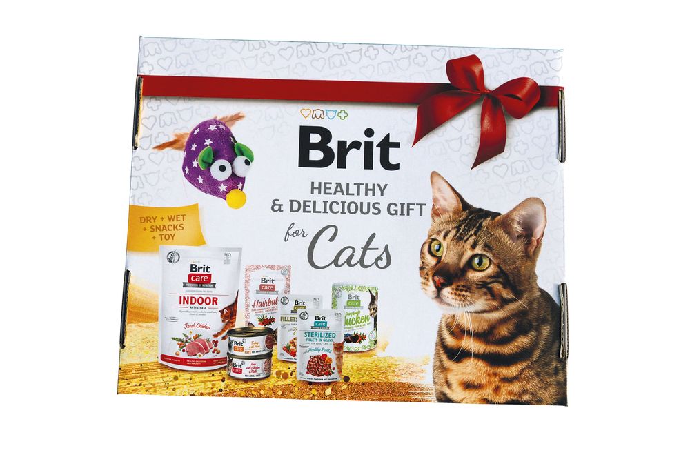 BRIT DÁRKOVÝ balíček pro KOČKY - 1ks