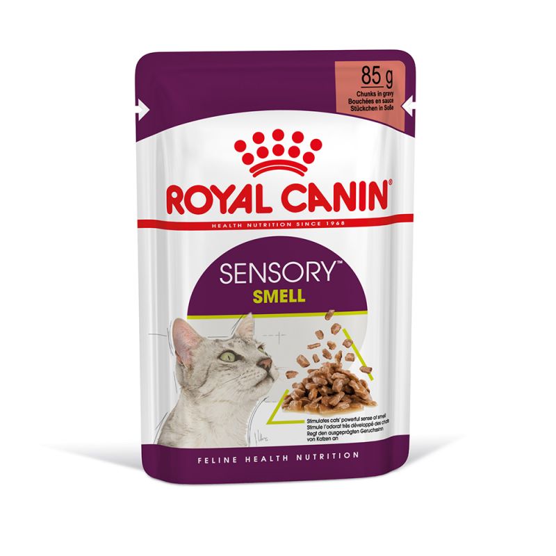 Royal Canin Sensory Smell v omáčce 12 x 85g - Royal Canin Sensory Smell v omáčce
