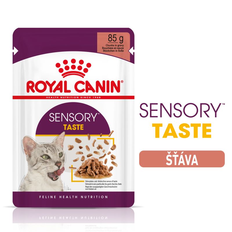 Royal Canin Sensory Taste v omáčce 12 x 85g - Royal Canin Sensory Taste v omáčce 12 x 85g
