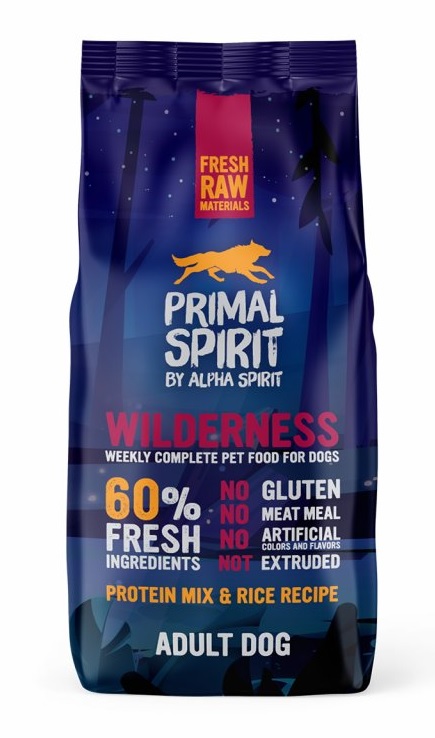 PRIMAL spirit dog 60% wilderness - 12kg