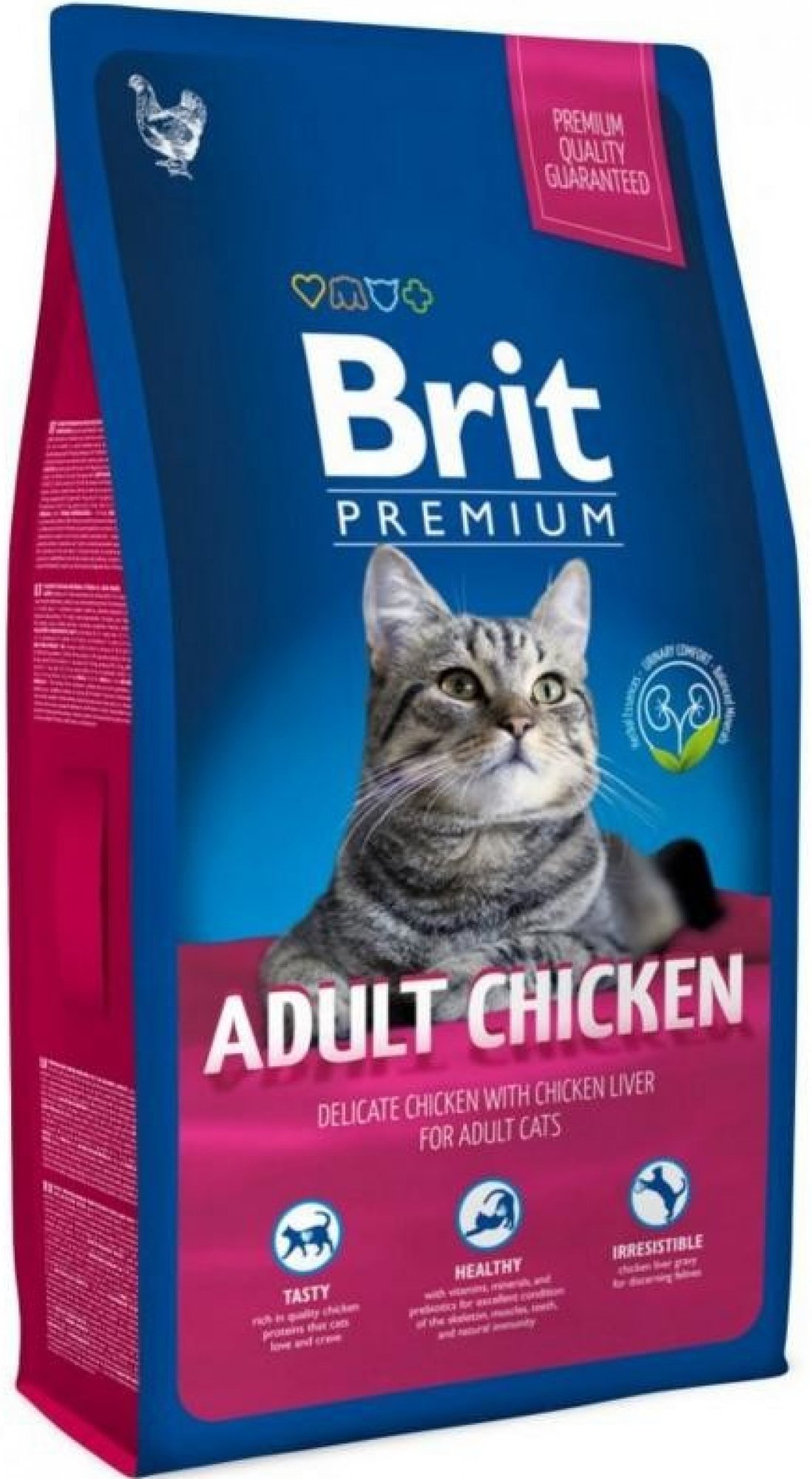 Brit Premium Cat Adult Chicken – kuře - 8kg