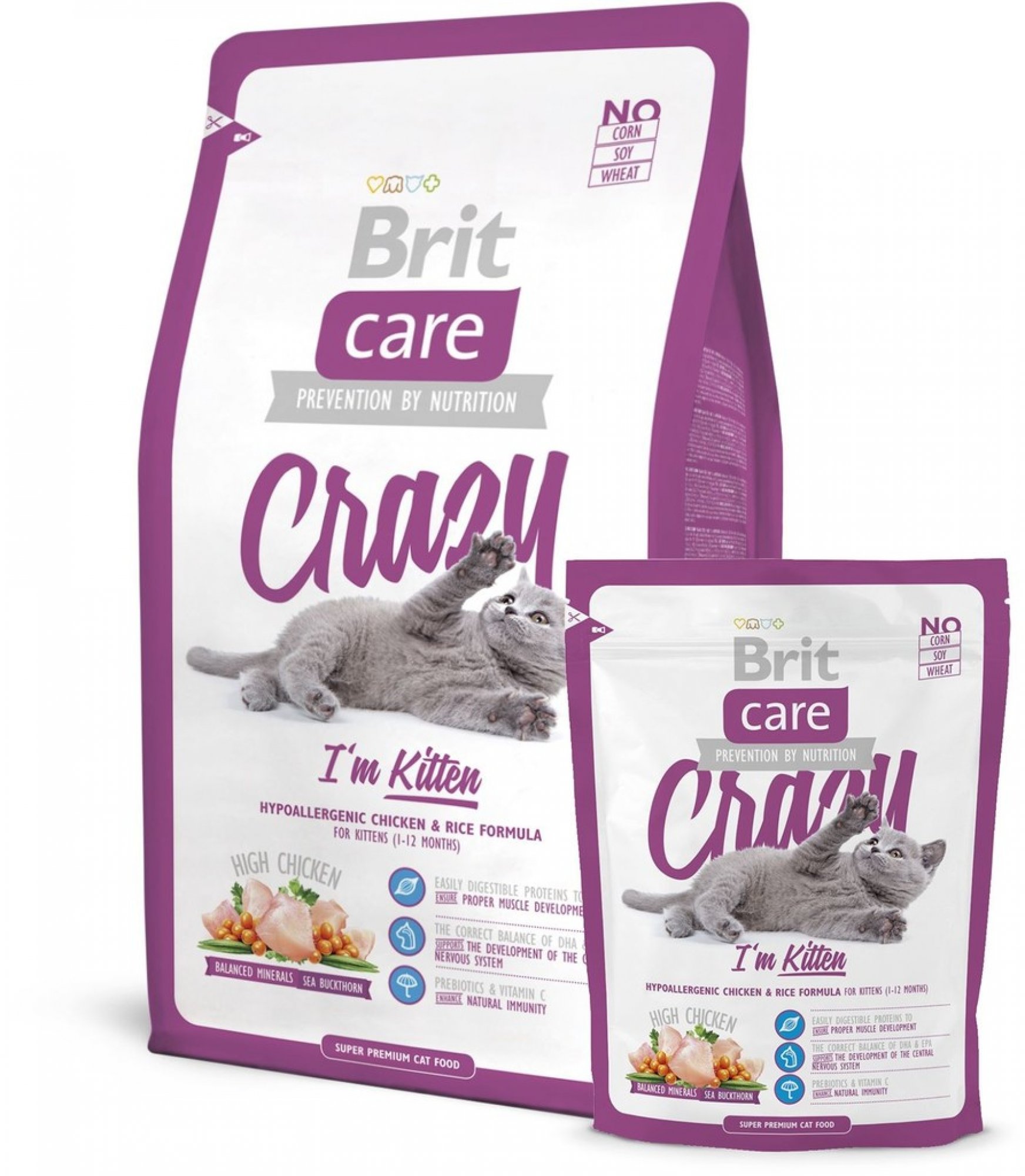 Brit cat kitten Care Crazy I'm - 400g - 400g