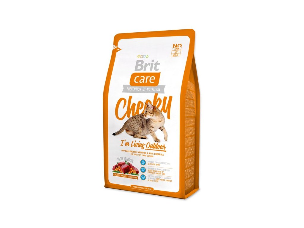 Brit Care Cat Cheeky I´m Living Outdoor - 400g - 400g