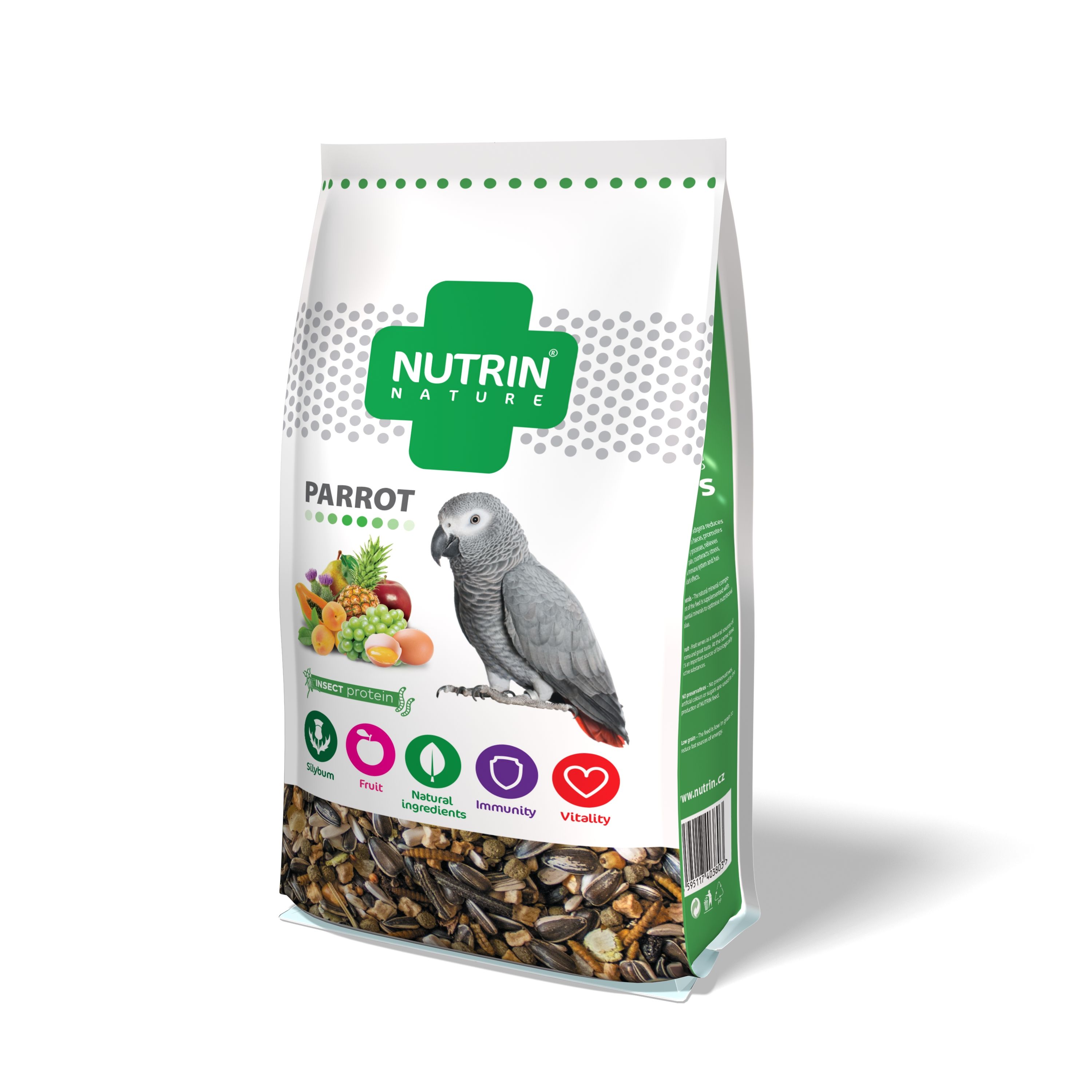 E-shop Nutrin Nature Papoušek - 750g