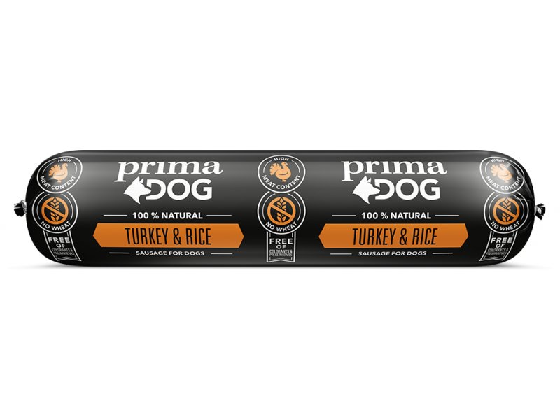 PRIMAdog salám s krůtím masem - 800g