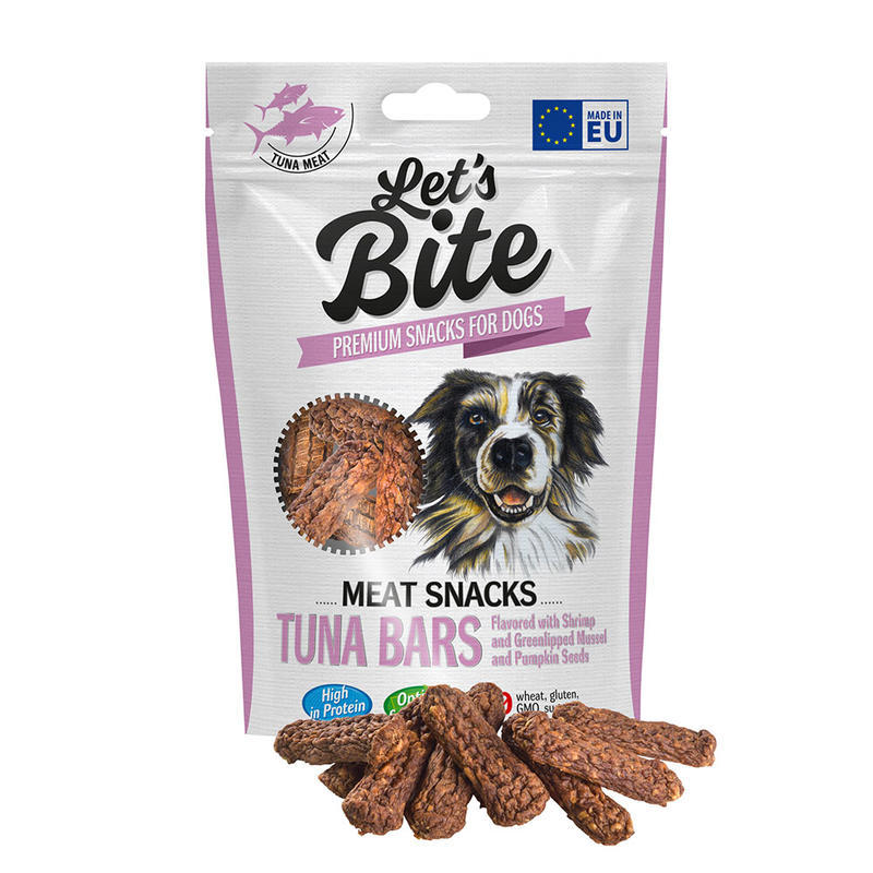 BRIT let's meat snacks 80g TUNA bars/shrimp - 80g