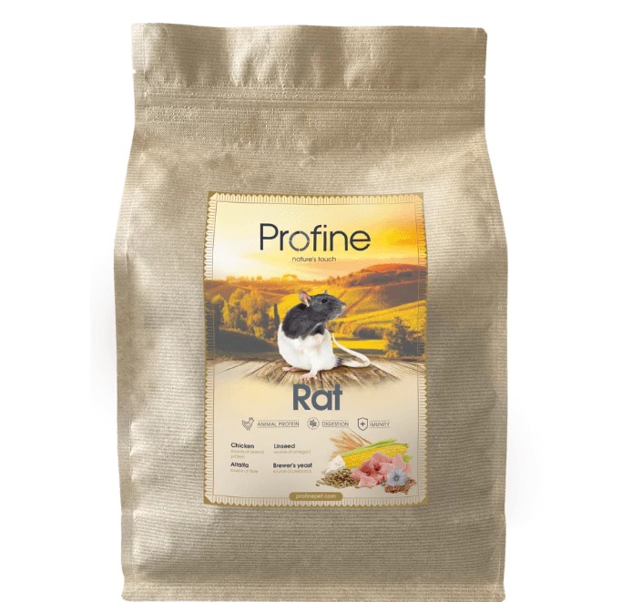 E-shop Profine Animals Rat - kompletní krmivo pro potkany 1,5 kg - 1,5kg Expirace 24.5.23