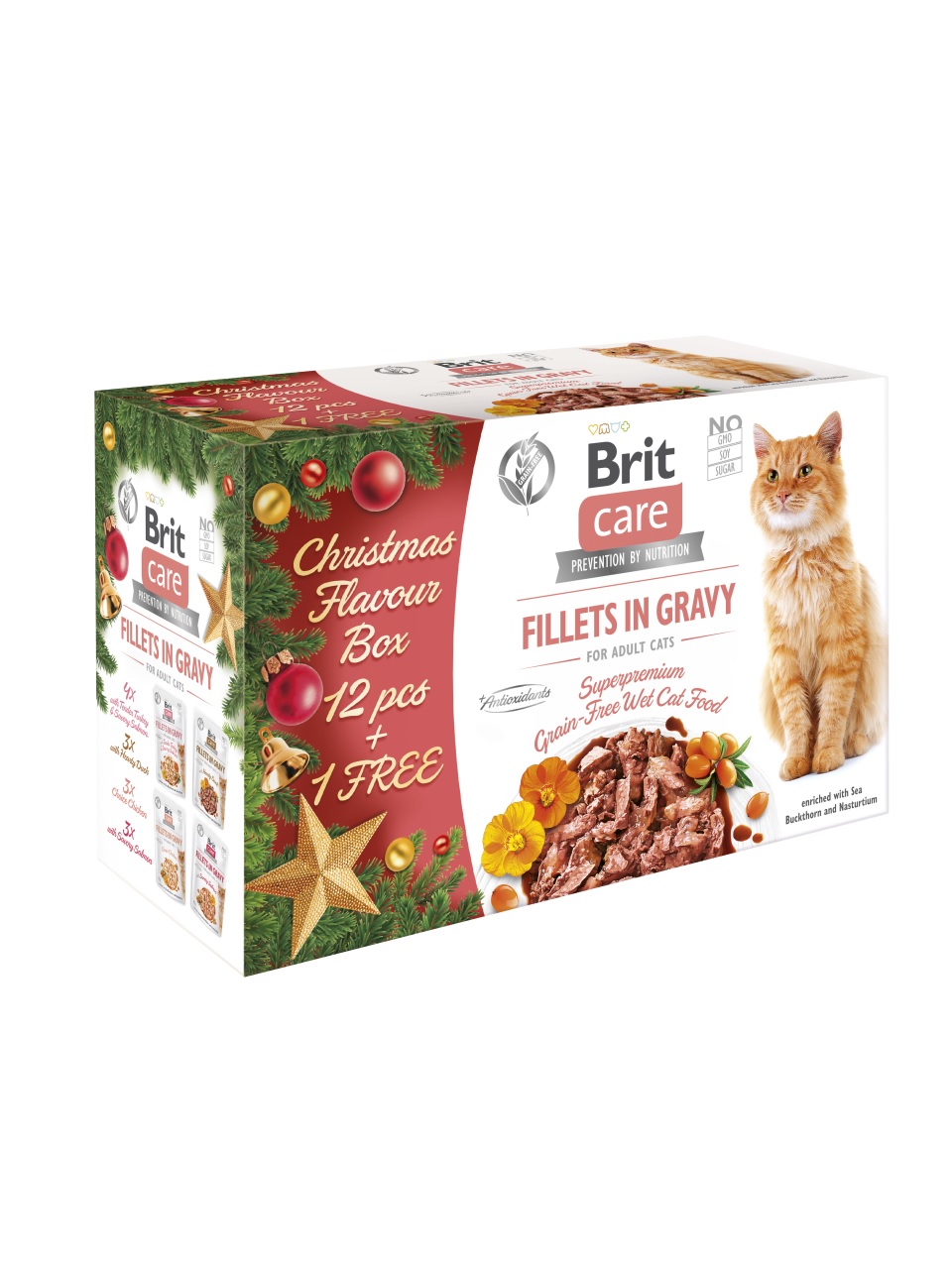 E-shop BRIT CARE kapsa Christmas flavour box 12+1 MULTIPACK - 1 balení / expirace 17.10.2024
