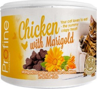 E-shop Profine Cat Crunchy Snack Chicken &amp; Marigold 50 g - 50g