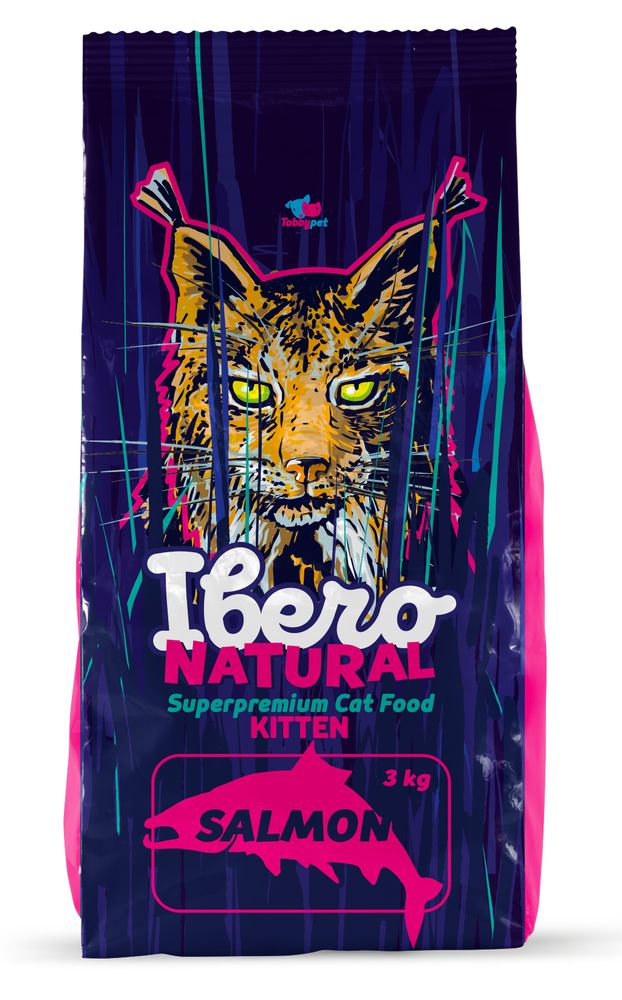 E-shop Ibero NATURAL cat KITTEN - 3x3kg