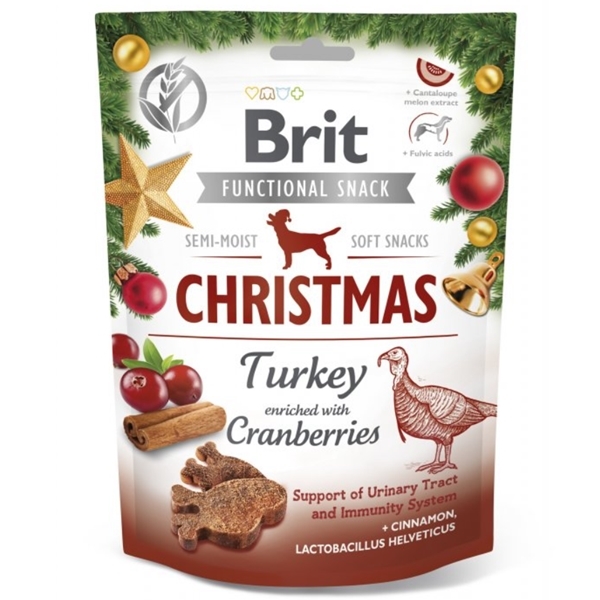 Brit Snack Christmas Turkey&Cranberries - 150g