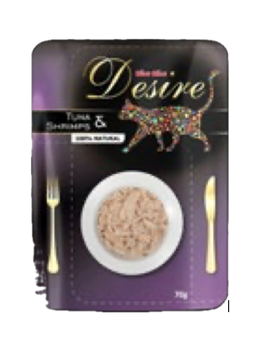 Desire Kapsa Adult Tuna/Shrimps - 70g