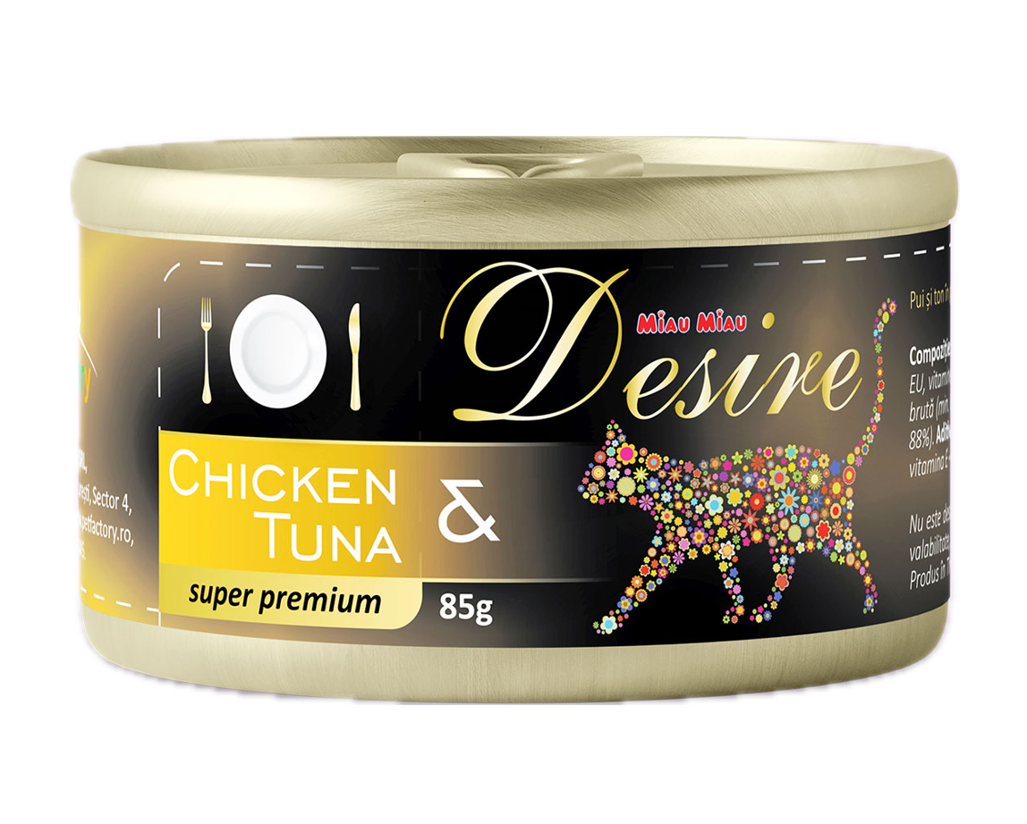 Desire Konz. Adult Chicken/Tuna - 85g