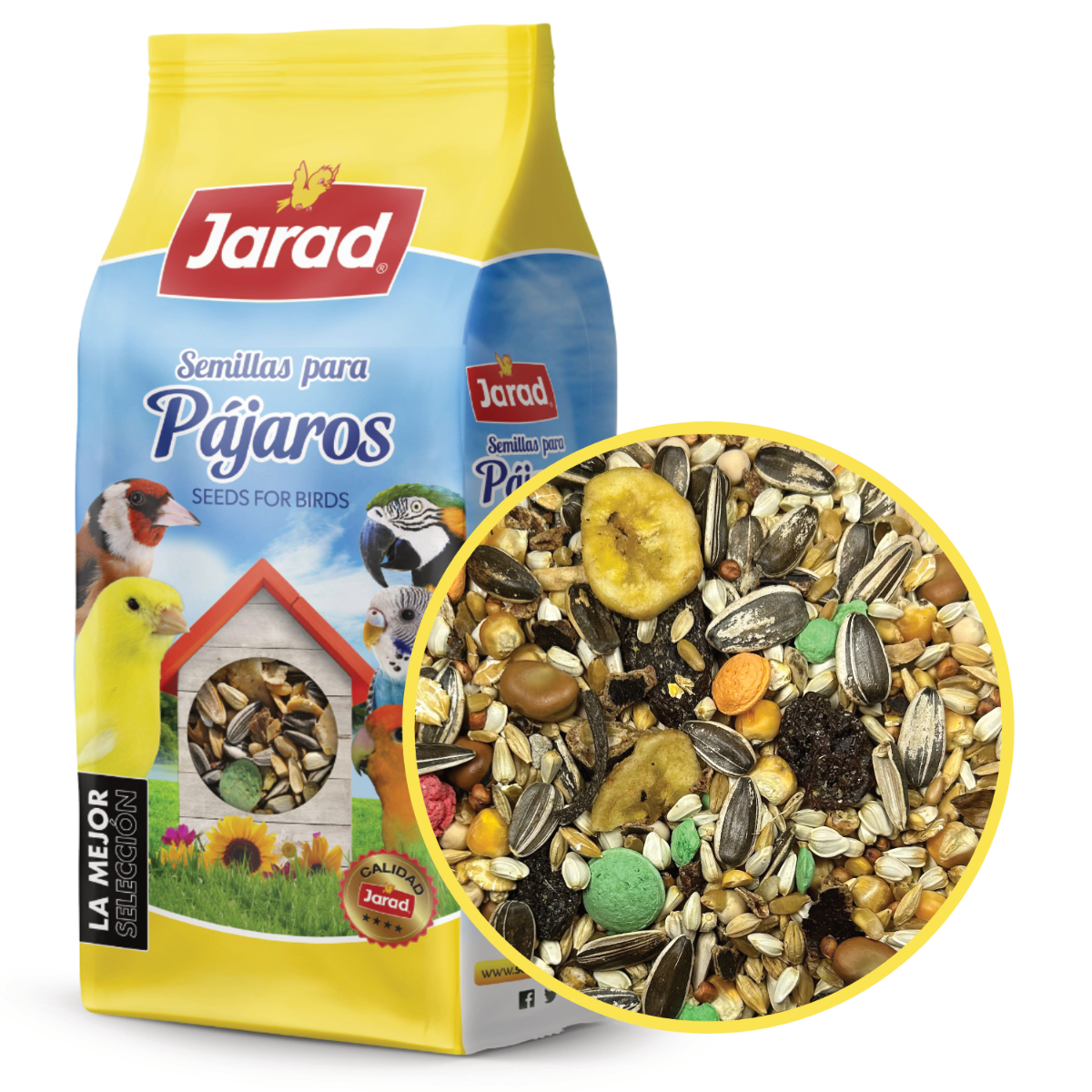 Jarad Selección Papoušek s Vitamínem C - 2kg + 1kg GRATIS