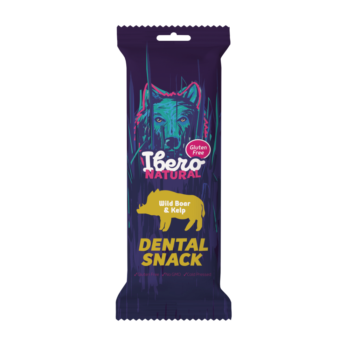 Ibero Dental Snacks Wild Boar & Kelp - S/M (3ks/70g)