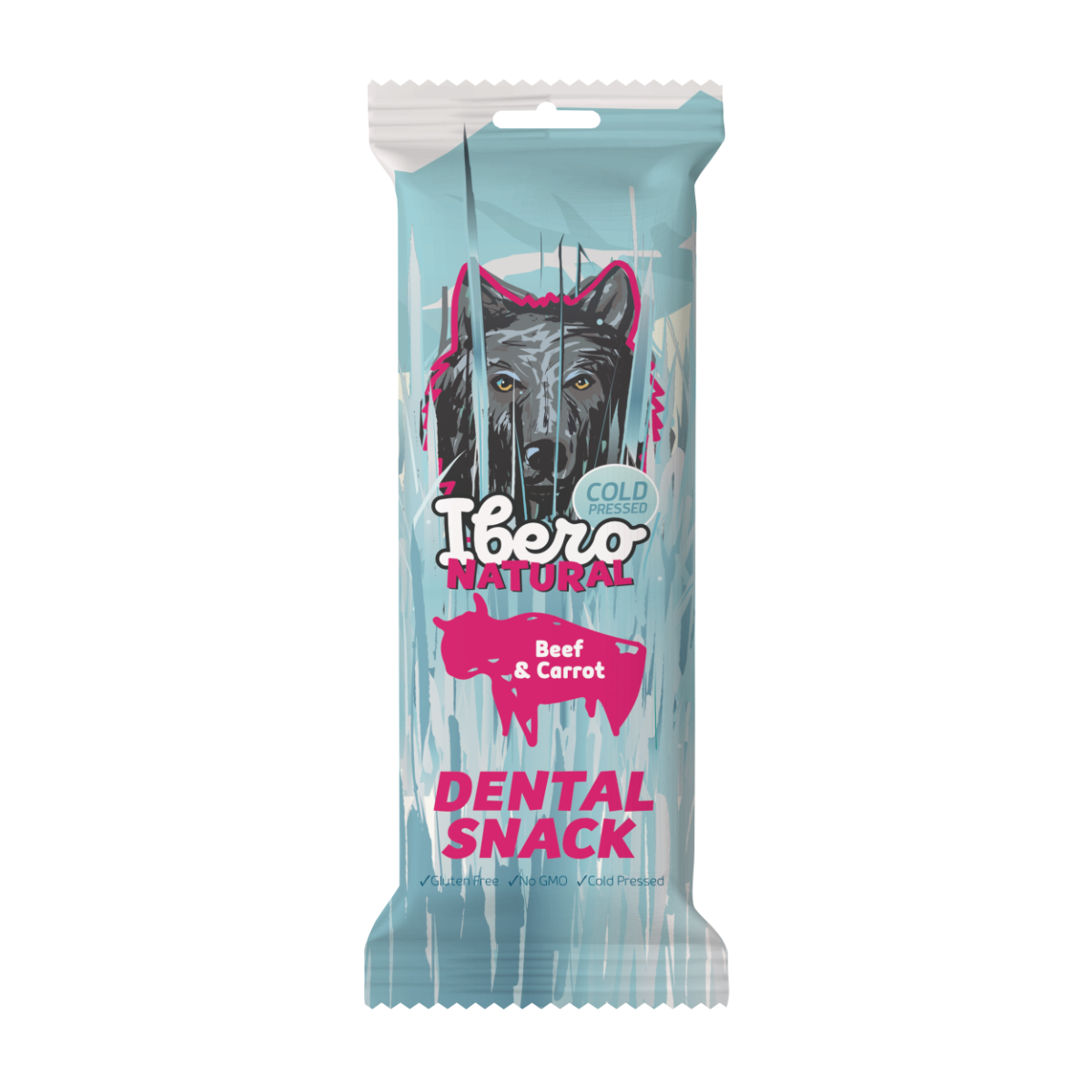 Ibero Dental Snacks Beef & Carrot - S/M (3ks/70g)
