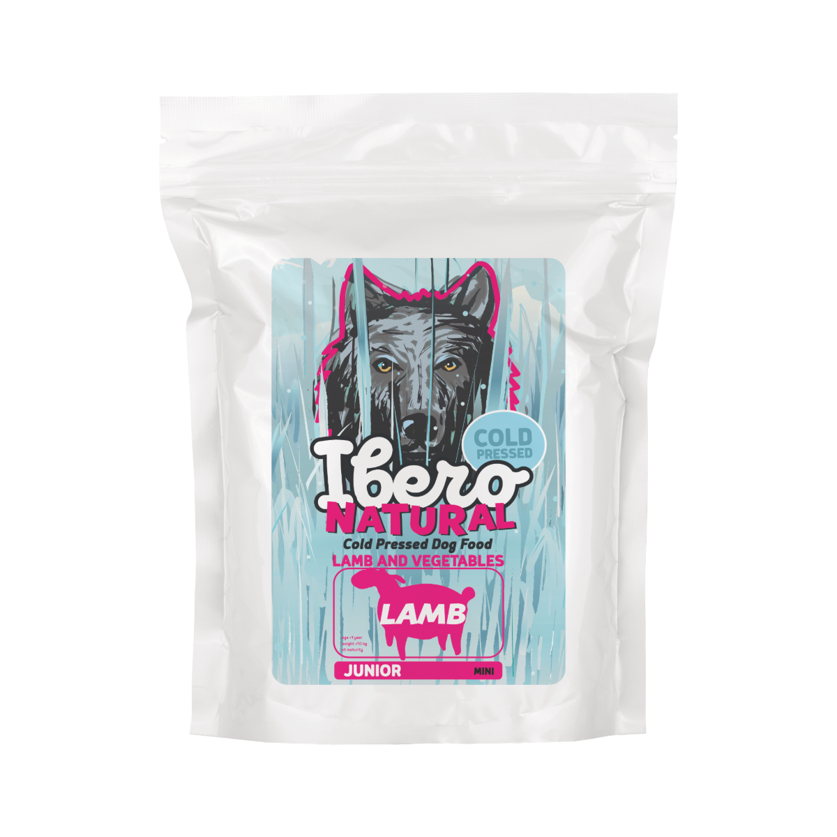 Ibero Cold Press Dog Junior Mini Lamb - 3kg
