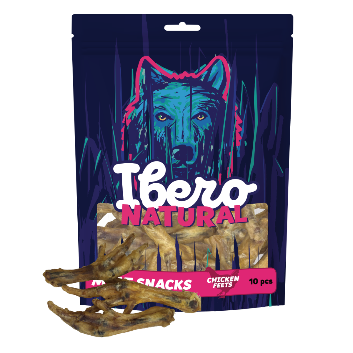 Ibero Meat Snacks kuřecí pařátky - 10ks