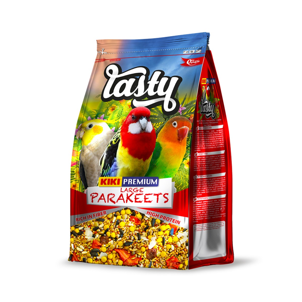 KIKI Premium Tasty Large Parakeets - 1kg