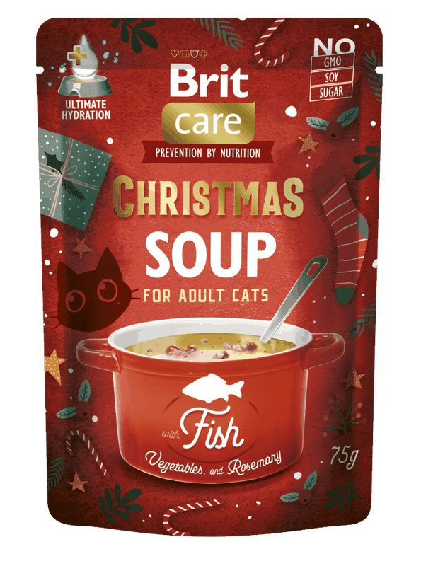Brit Care Christmas Soup with Fish, Vegetables and Rosemary - 75g