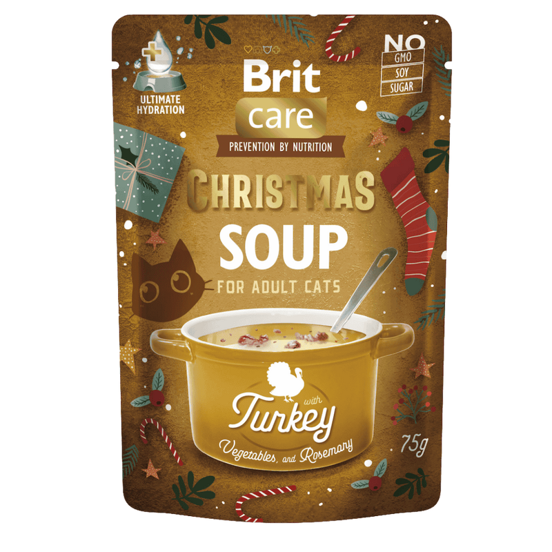 Brit Care Christmas Soup with Turkey, Vegetables and Rosemary - 75g